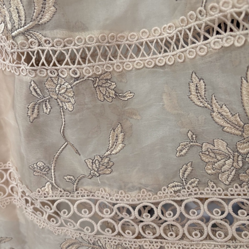 NWOT zimmermann romance  Lace Dress in Cream and Tan - Picture 10 of 10